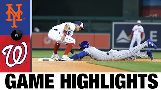 Mets vs. Nationals Game Highlights (4/7/22) | MLB Highlights