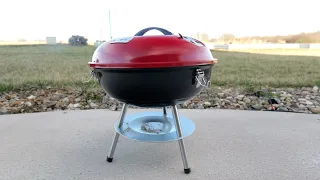 Review of the Cheapest Charcoal Grill on Amazon! Gas One 14-inch Portable BBQ #grilling #charcoal