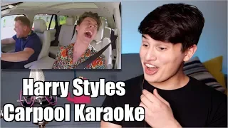 Vocal Coach Reaction to Harry Styles Carpool Karaoke