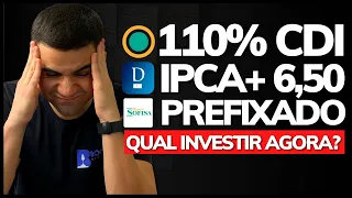 CDB DE LIQUIDEZ DIÁRIA, CDB IPCA+ 6,50 ou CDB PREFIXADO 14%? EM QUAL INVESTIR AGORA? RENDA FIXA 2022