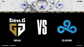 GEN vs C9｜2021 World Championship Quarterfinals Day 4 Game 1