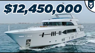 THIS $12,450,000 SUPERYACHT IS NOT ALL THAT IT SEEMS...IT IS SO MUCH MORE!