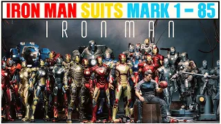 Iron Man All Scene in 4K Video / Mark 1 to 85  Iron Man Suit