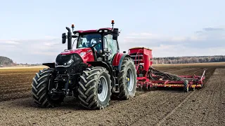 Setí 2024 | Case Ih Optum 300 CVX & Väderstad Rapid A 800S