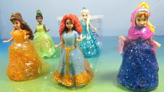 Glitter Putty Magiclip Princesses Dolls and Dresses