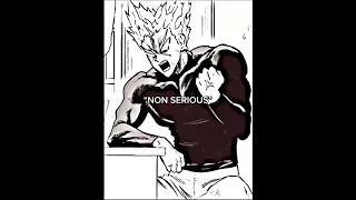 CHARACTERS NON SERIOUS VS SERIOUS | One Punch Man #youtubeshorts #saitama #tatsumaki #garou