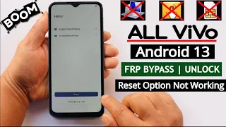 World First - All Vivo Android 13 FRP Bypass Without PC Reset Not Working No Pin Lock Sim Card 2023