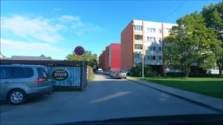 Driving in Latvia Jurmala Kauguri (No Sounds, No Music)