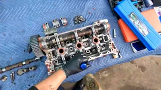 How to dis-assemble a re-assemble 3000GT VR4 heads.....