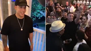 Así celebró Daddy Yankee su cumpleaños rodeado de artistas