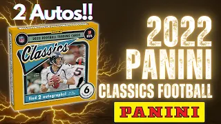 FIRST LOOK PANINI CLASSICS FOOTBALL | 2022 Panini Classics Football | Hobby Box Opening