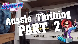 Thrifting In Australia Part 2 | Game & VHS Hunt | Retro Gamer Girl