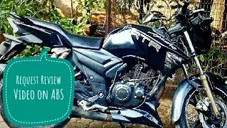 TVS Apache RTR 180 ABS | ABS Brake Review Video |