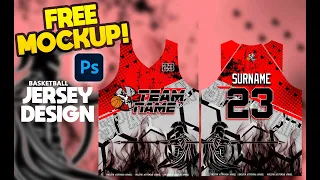 Free! nba cut jersey design full sublimation | 3 mins quick tutorial TAGALOG