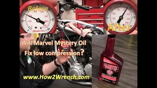 Part 1: Does the Marvel Mystery Oil trick REALLY work to raise low compression?