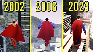 Evolution of Superman in Games (1979-2021)