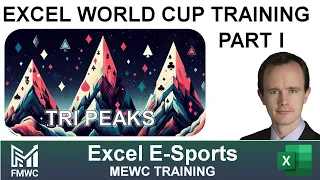 Solve Tri Peaks in Excel - Excel World Championship training