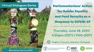 Parliament Action #1 | Parliamentarians' Action for Gender Equality and Food Security