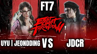 ECT2020 Tekken 7 Exhibition UYU| Jeonding vs JDCR