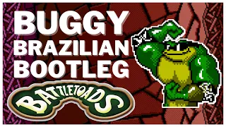 What's wrong with this Brazilian bootleg Battletoads?