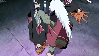 「Akatsuki battle」Jiraiya vs SIx Path of Pains, Jiraiya can almost kill all Six Path of Pains