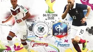 Франция - Германия [FIFA WORLD CUP 2014 Brazil] 1/4 финала