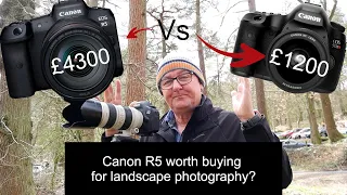 Canon R5 WORTH BUYING FOR LANDSCAPE PHOTOGRAPHY? R5 vs 5DSr