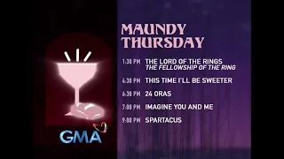 GMA-7: Maundy Thursday full lineup [14-APR-2022]