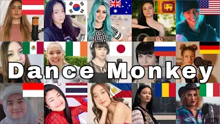Who sang it better - Dance monkey cover by 15 different countries singers | part 1