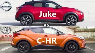 2020 Toyota C-HR vs Nissan Juke, Nissan vs Toyota,  Juke vs C-HR - design battle