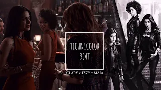 [Clary + Izzy + Maia] Technicolor beat [Claiabelle] HBD Jade !