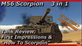 War Thunder || M56 Scorpion - Tank Review - I LOVE IT