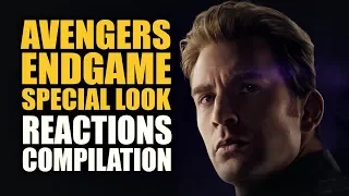 AVENGERS ENDGAME SPECIAL LOOK Reactions Compilation