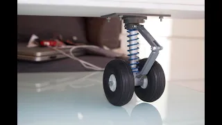 How to Build 3D Landing gear suspension