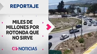 REPORTAJE | La indignación en Concón por rotonda que no sirve - CHV Noticias