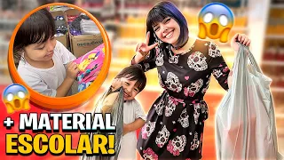 COMPRANDO O RESTANTE DO MATERIAL ESCOLAR DA AIKO | Vlog