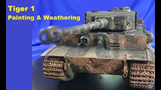 Tamiya 1/35 Tiger 1 - Painting & Weathering (plus 5000 Subscriber Give Away)