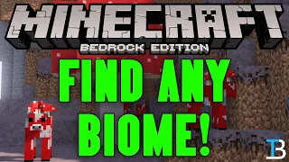 How To Locate Biomes in Minecraft Bedrock Edition