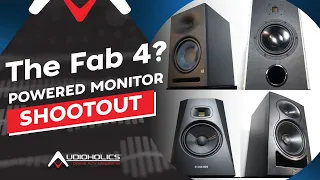 Four Powered Monitors Compared: Better than Passive Speakers?