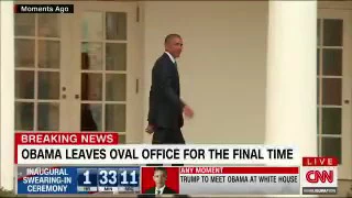 Барак Обама покинул Белый дом