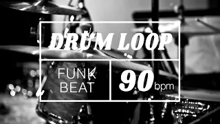 Funk Drum Loop 90 BPM