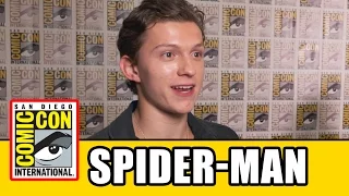 SPIDER-MAN HOMECOMING Comic Con Interviews