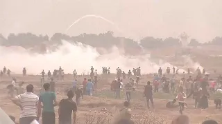 Gazastreifen: Zusammenstöße bei neuen Protesten