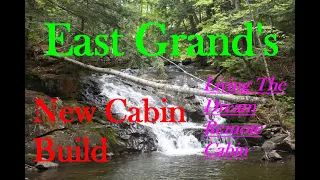 #13 Jacking & Leveling, New Cabin Tour Build @ The Rustic Log Cabin Deer Hunting Camp