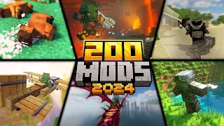 TOP 200 Mods For Minecraft OF ALL TIME | 1.20.4/1.16.5/1.12.2 (Forge/Fabric)