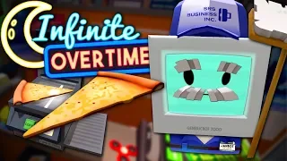 BROKEN PHOTOCOPIER MAKES FLOATING PIZZA - Job Simulator VR (Infinite Overtime) #11