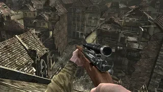 US Sniper in Heavy City Combat ! WW2 Game on PC Medal of Honor Airborne