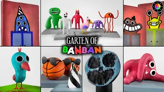 Como Hacer la NUEVA BANBAN GANG y OBJETOS de GARTEN of BANBAN 2 De plastilina / Clay | PlastiVerse