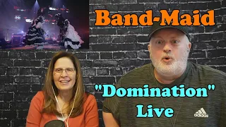 YES!!!  First-Time Ever Reaction to Band-Maid "Domination" Live