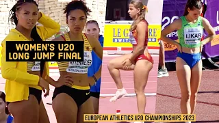 Women's European U20 Long Jump Final #longjump #athletics #U20championships